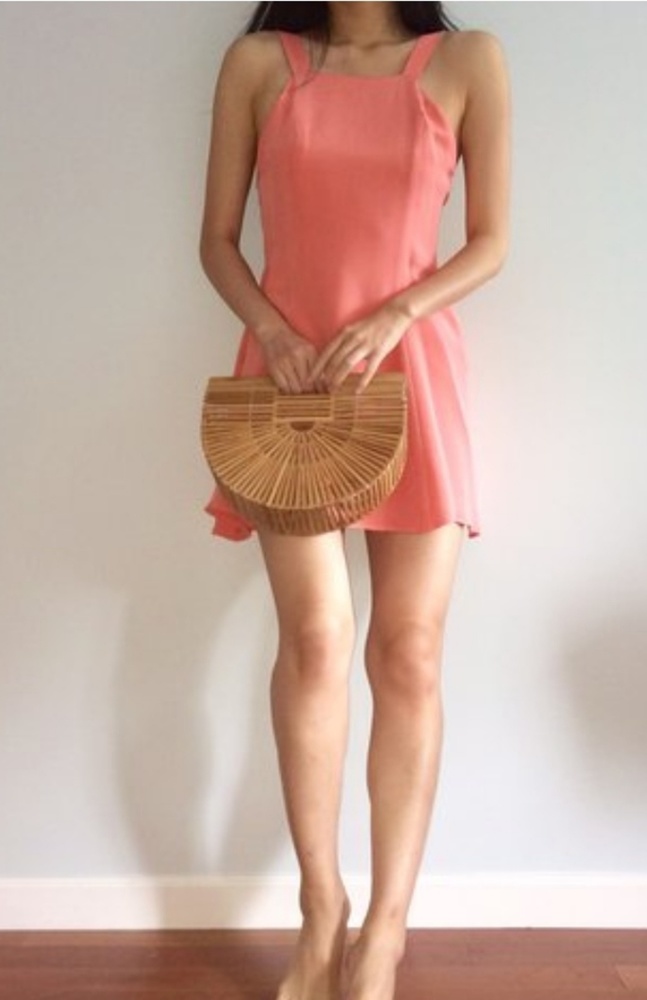 💗 CULT GAIA 💗 Silk Coral Dress XS